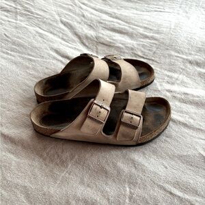 Fawn Birkenstock Arizona Sandals